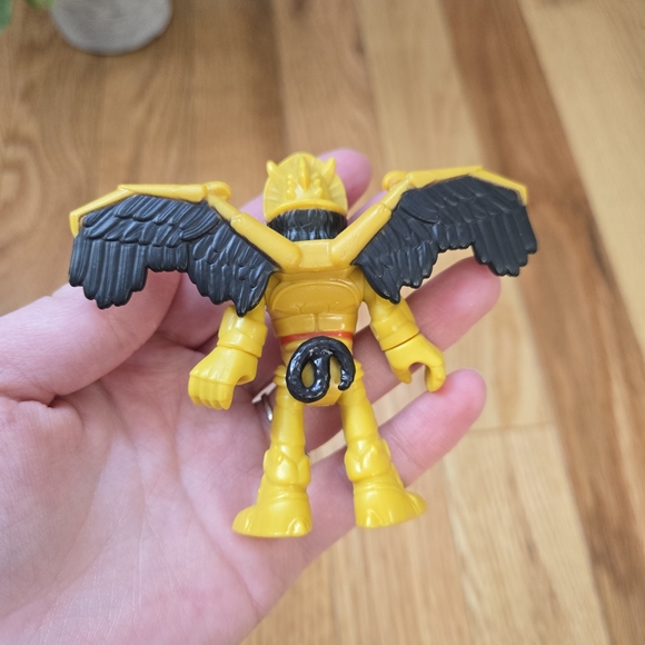 Power Rangers Imaginext Small Action Figures 3x Power Rangers & Goldar - Picture 9 of 9